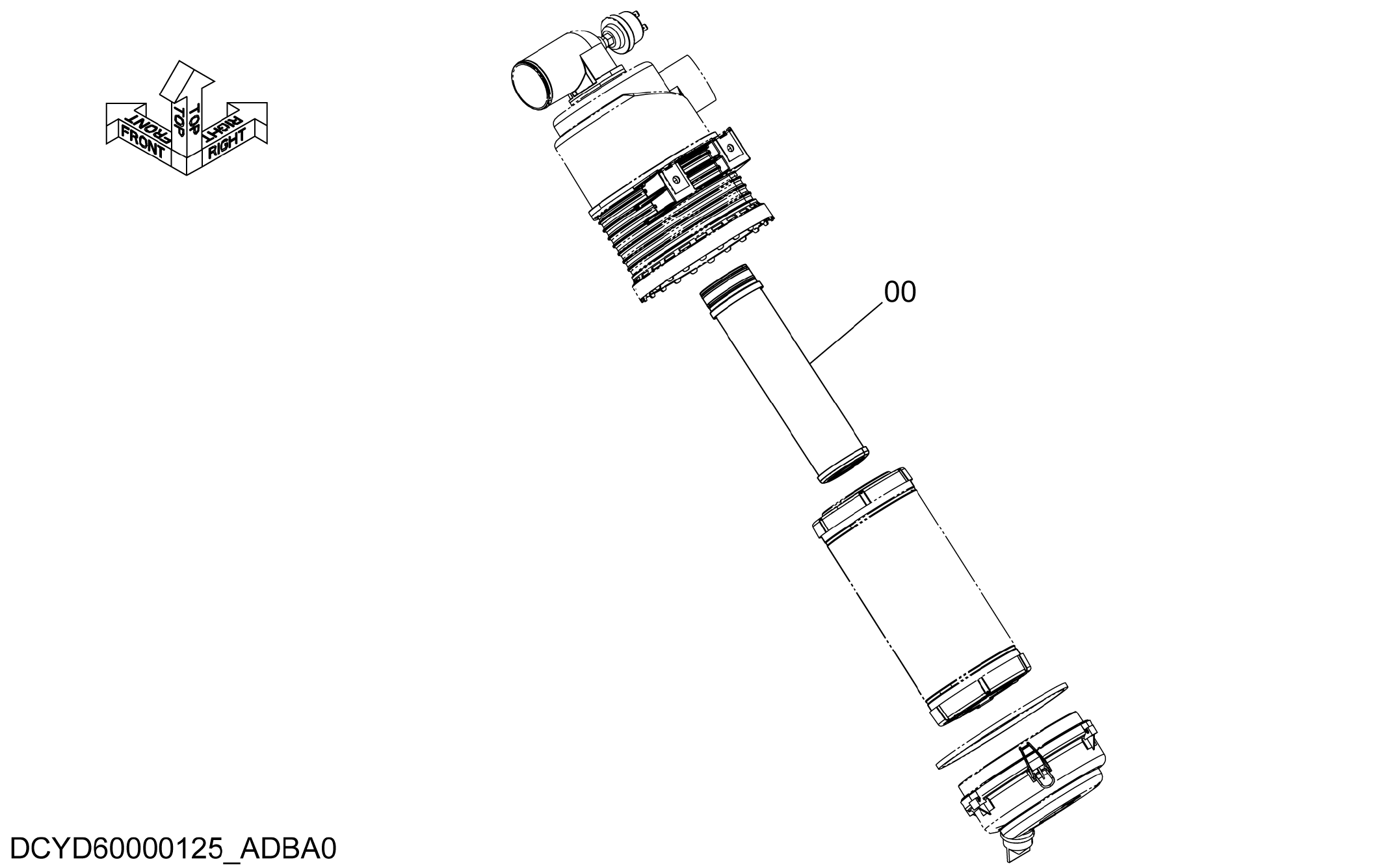 Схема Элемент (внутренний) HITACHI ZX35U-5A