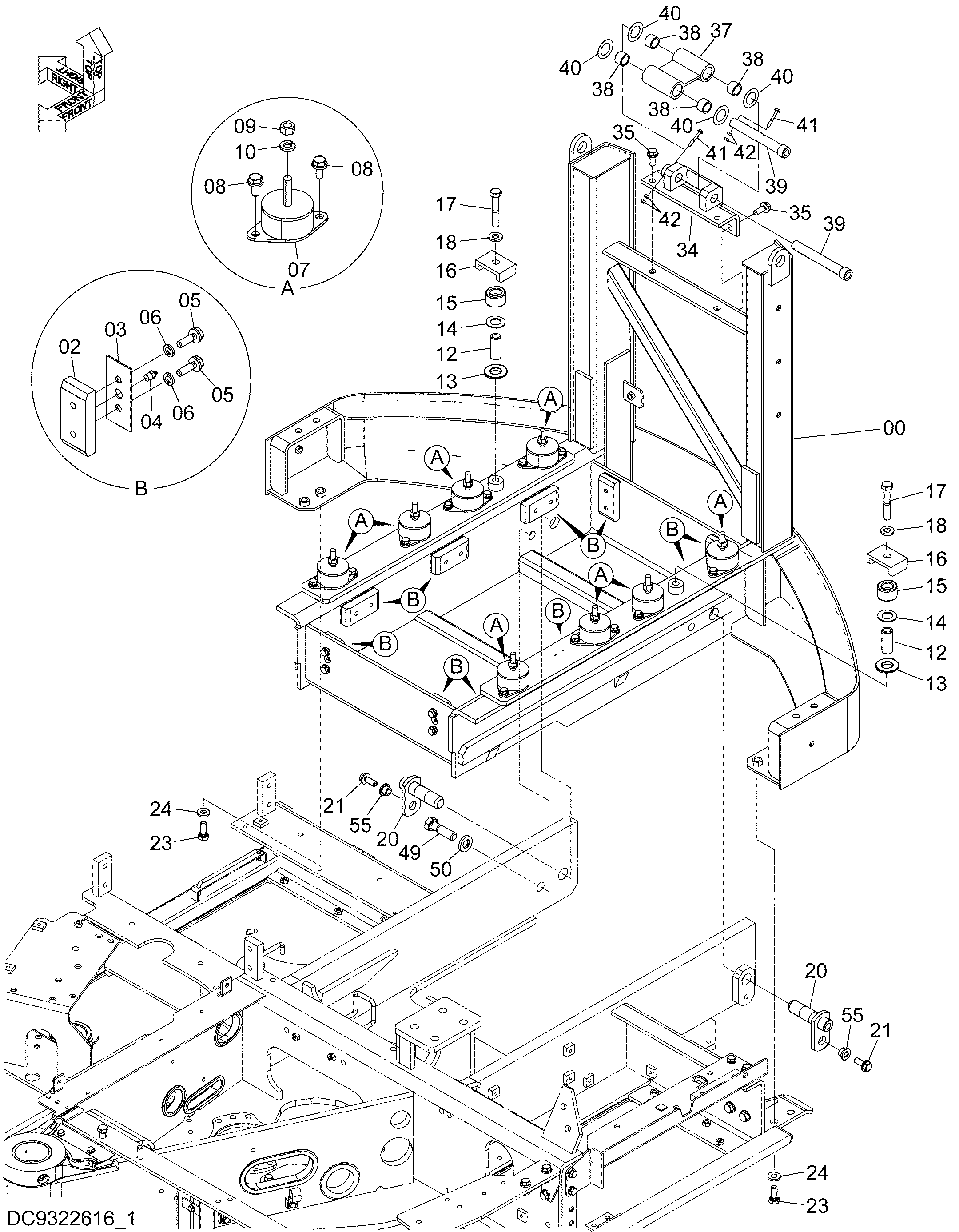 Схема Крышка (5-1) HITACHI ZX35B