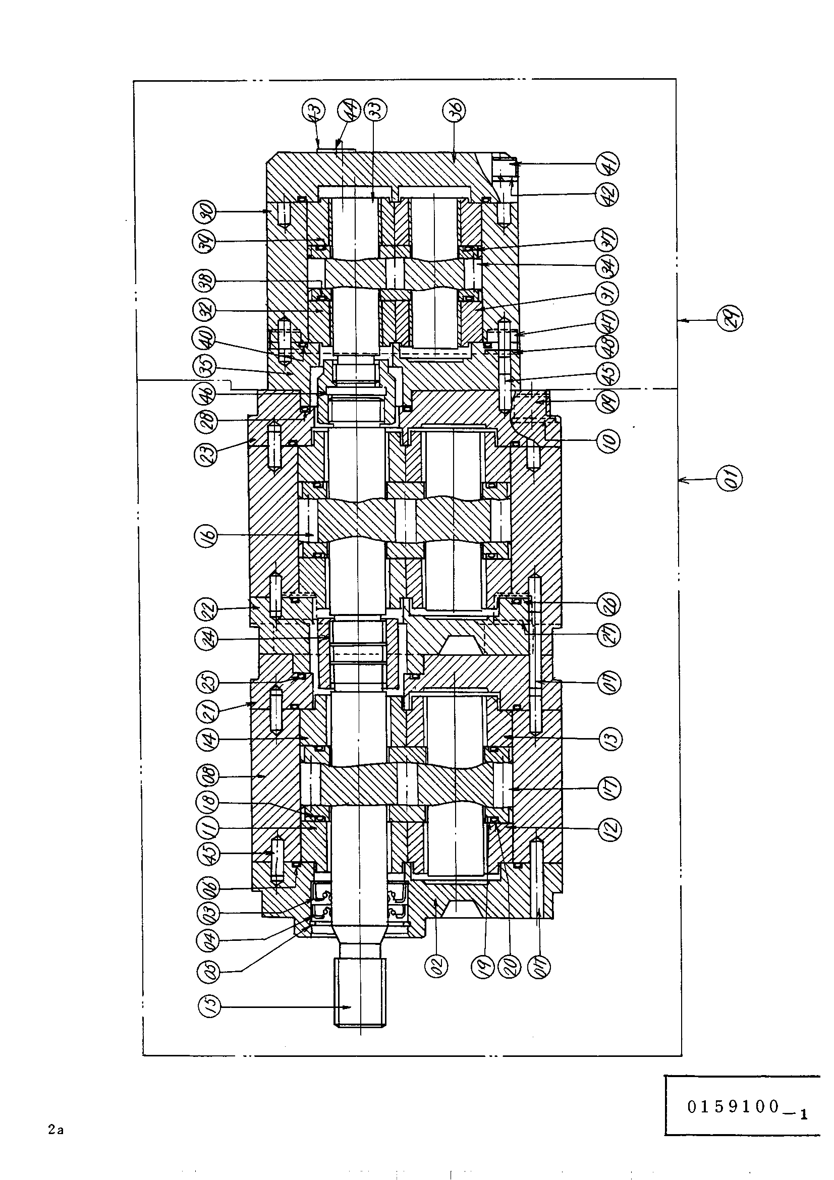 Схема Насос HITACHI UH031