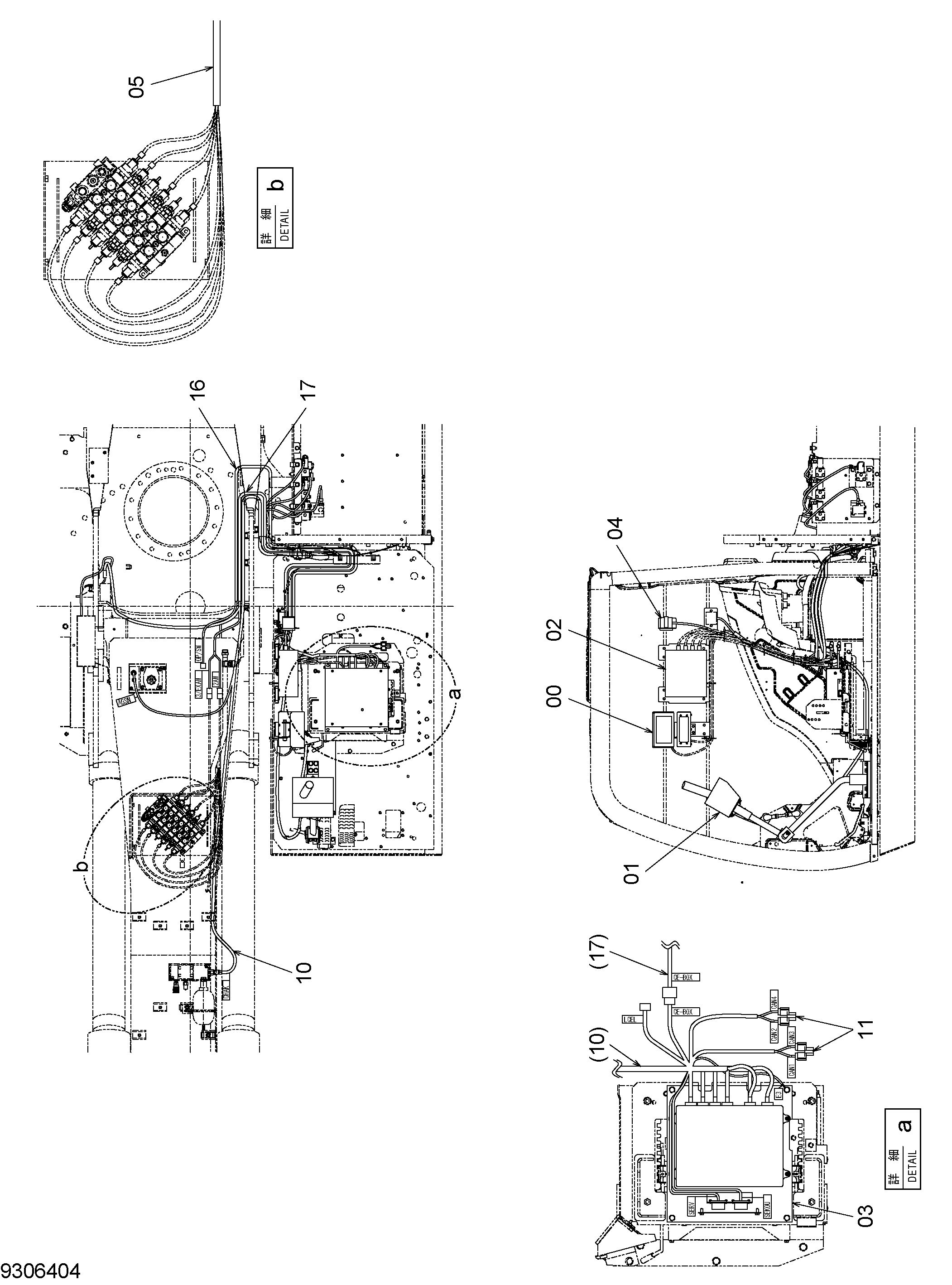 Схема Управление блок HITACHI RX3300-3