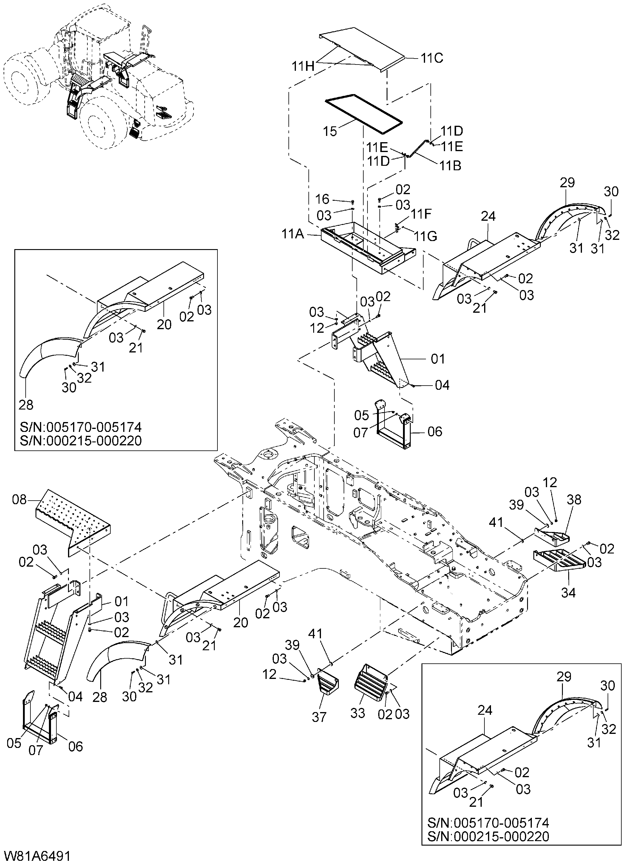 Схема Пол плата(2) HITACHI ZW250-HCMF
