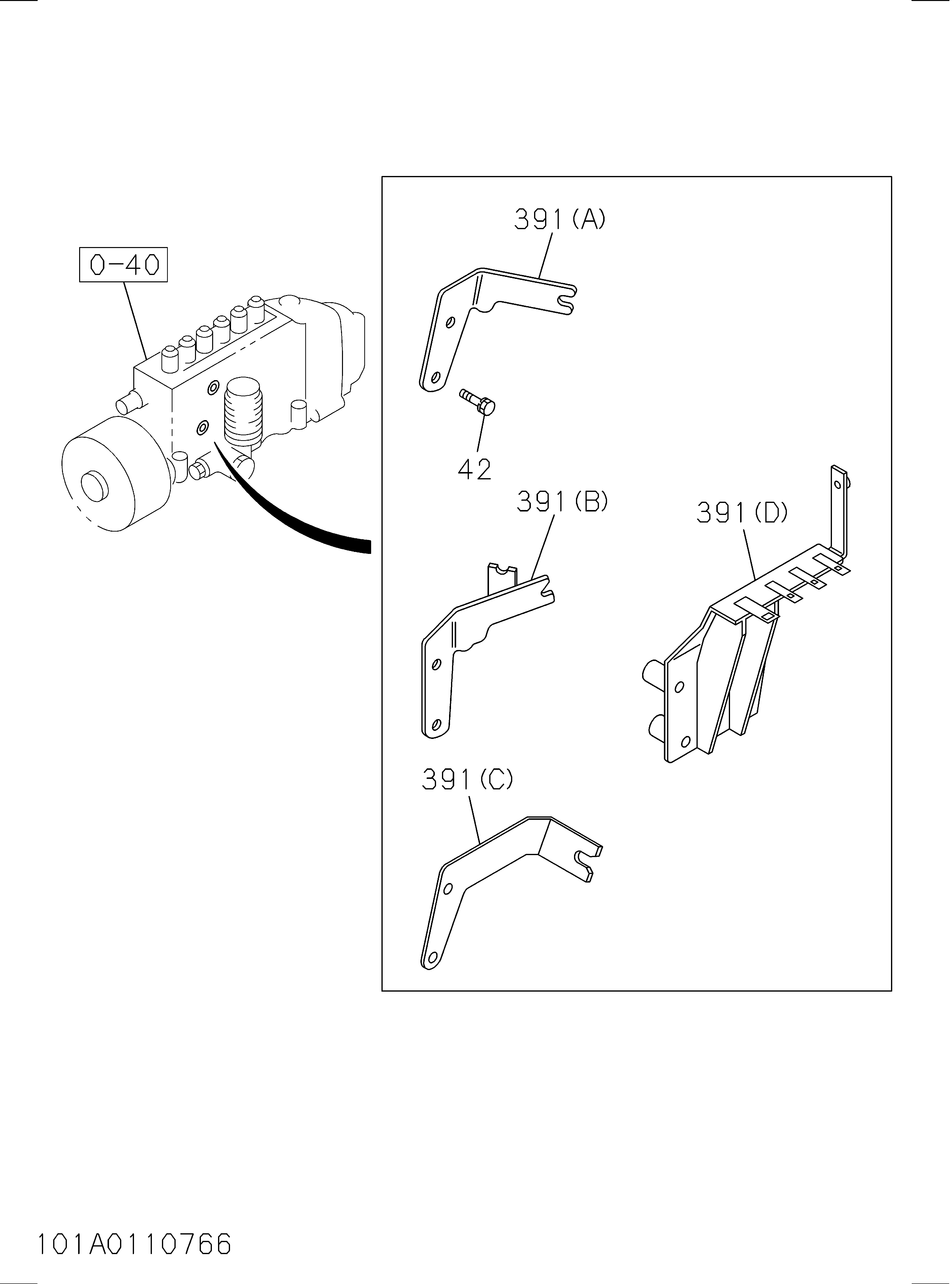 Схема 101: Педаль и управление акселератором HITACHI EX370LL-5