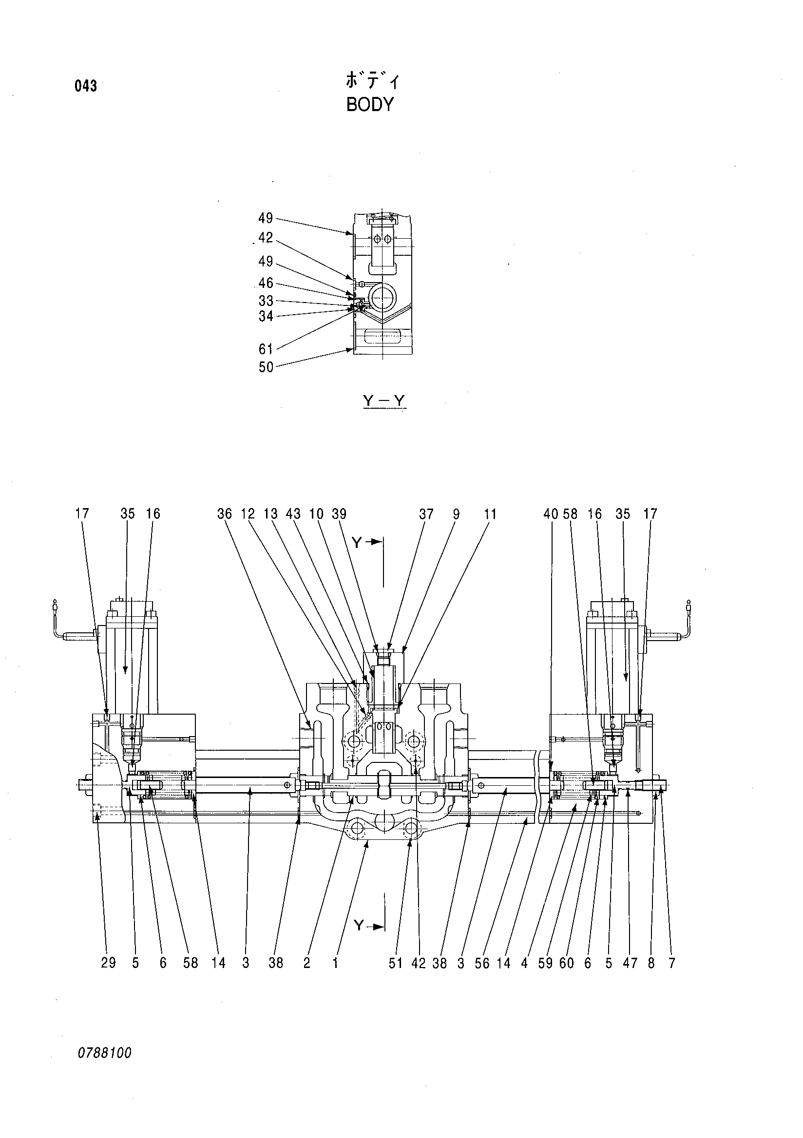 Схема Корпус HITACHI RX2300