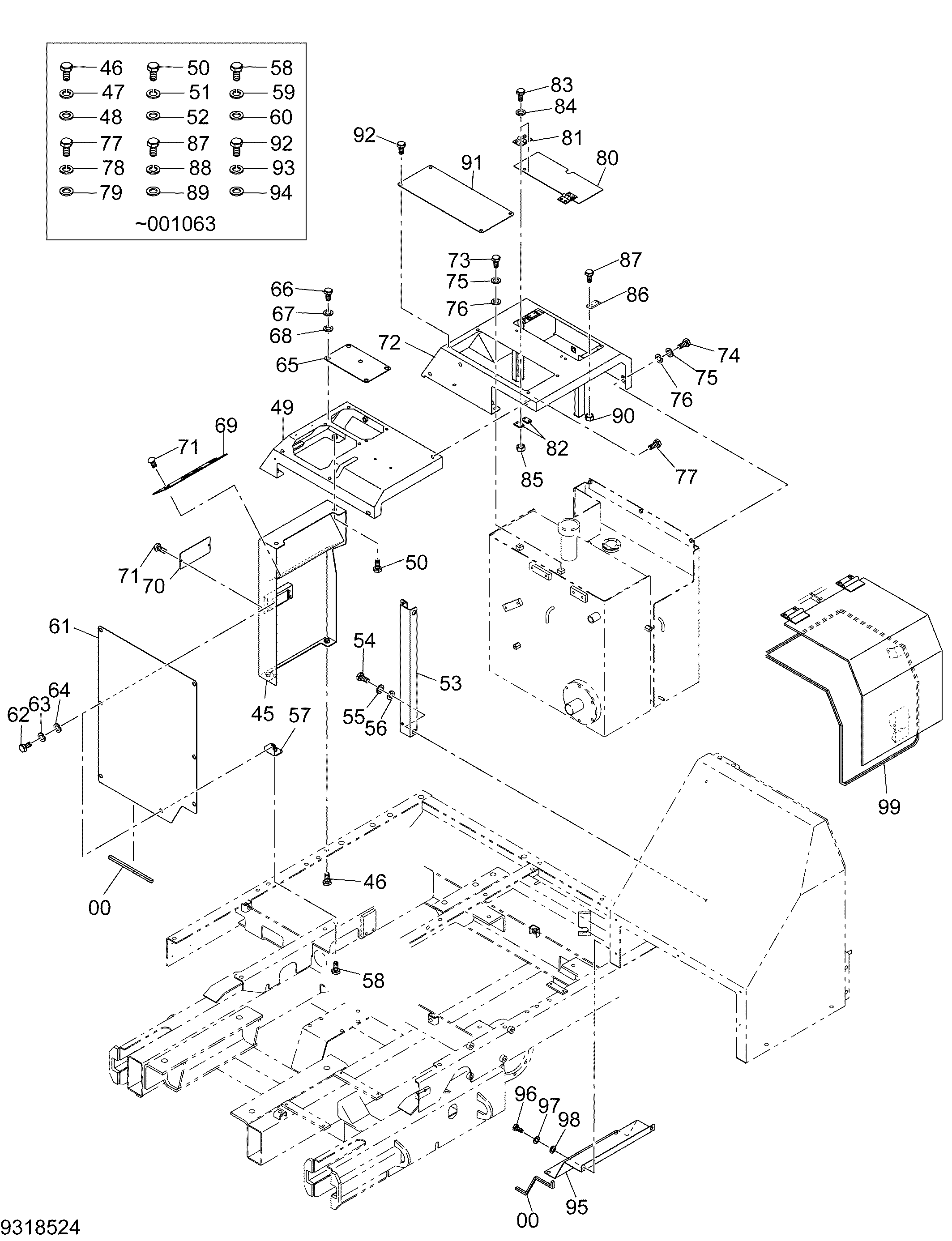 Схема Крышка (2) HITACHI FCS410MS