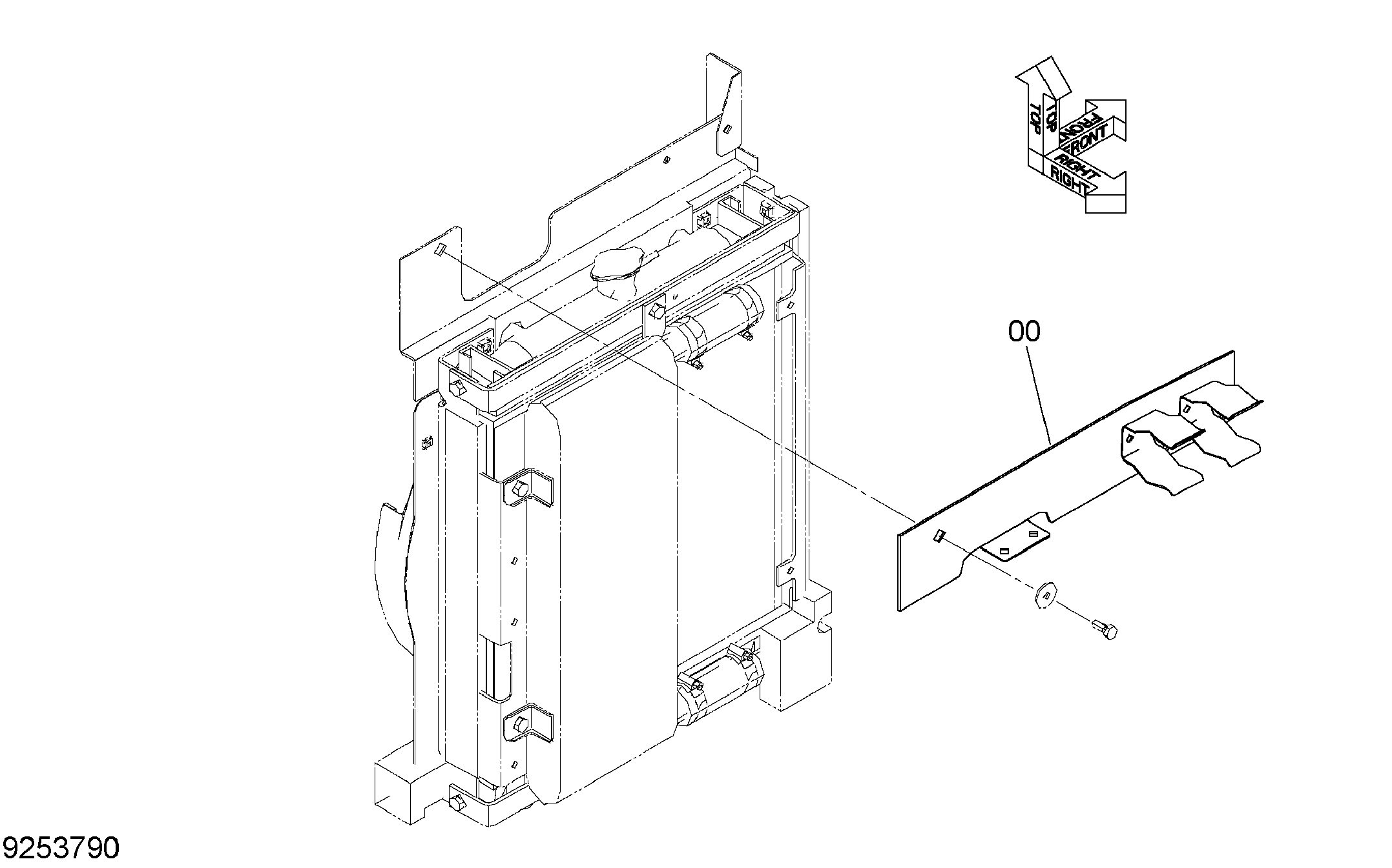 Схема Смазка GUN держатель детали HITACHI ZX40WM-3D