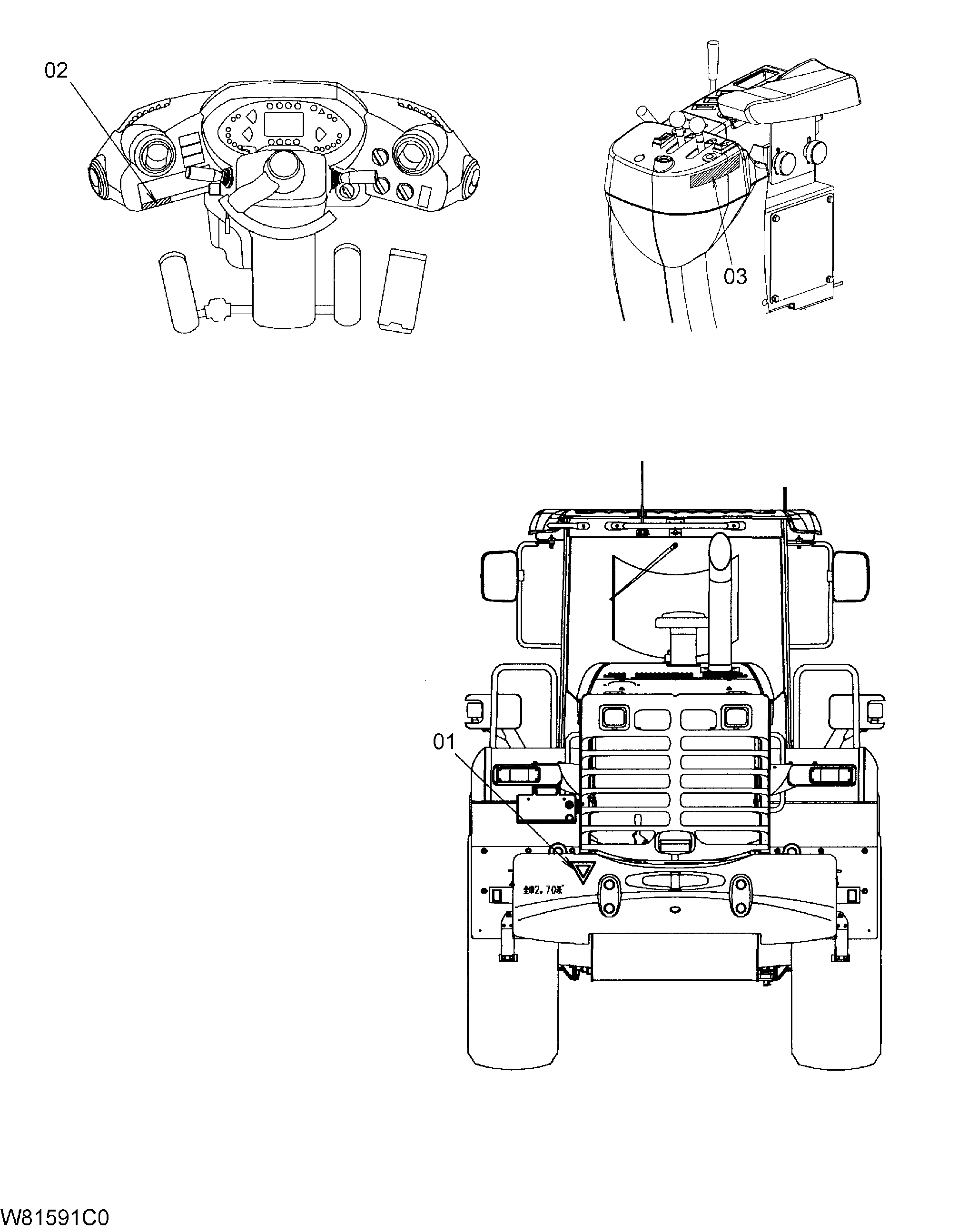 Схема Информационная табличка (японский) [6CF, HCF] (RRE) HITACHI ZW180