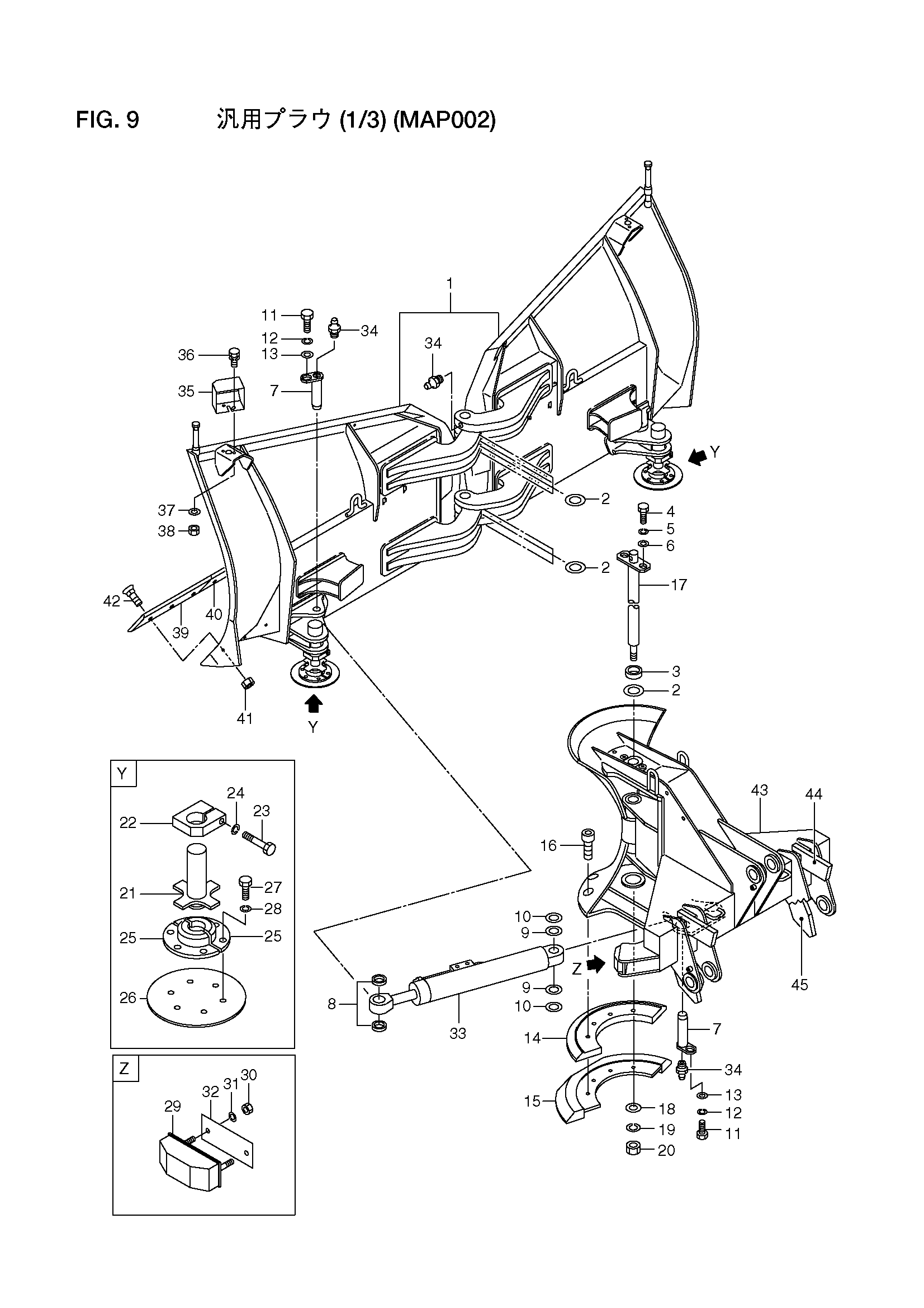 Схема Схема 9 HITACHI LX110-7