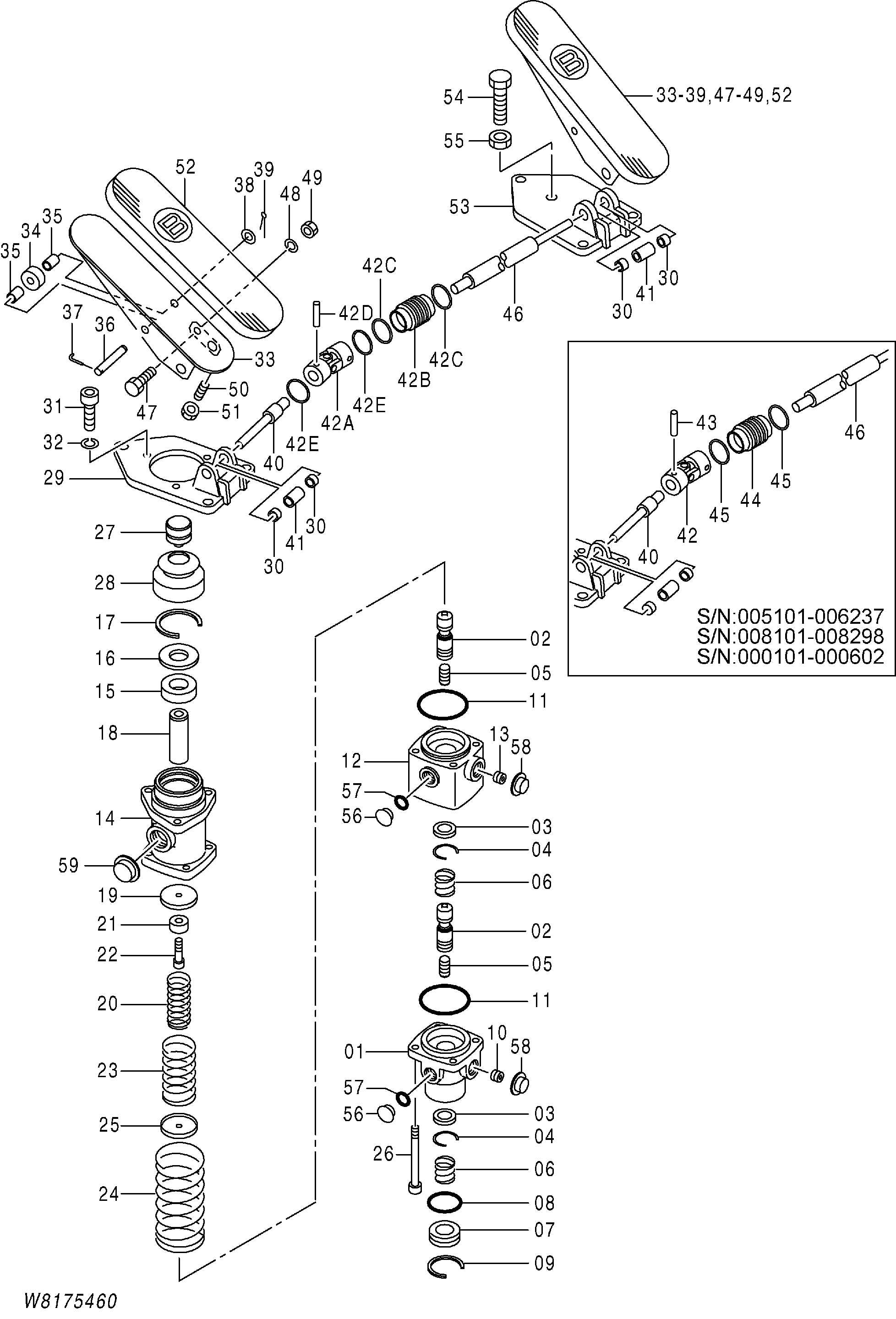 Схема Клапан тормоз HITACHI ZW310-HCMF