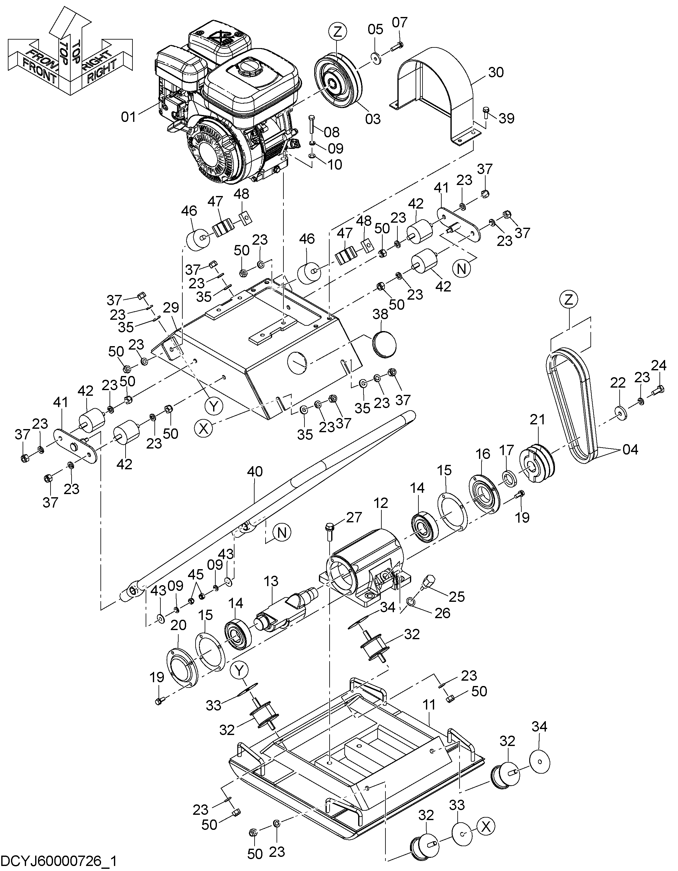 Схема ZV80P HITACHI ZV80PR