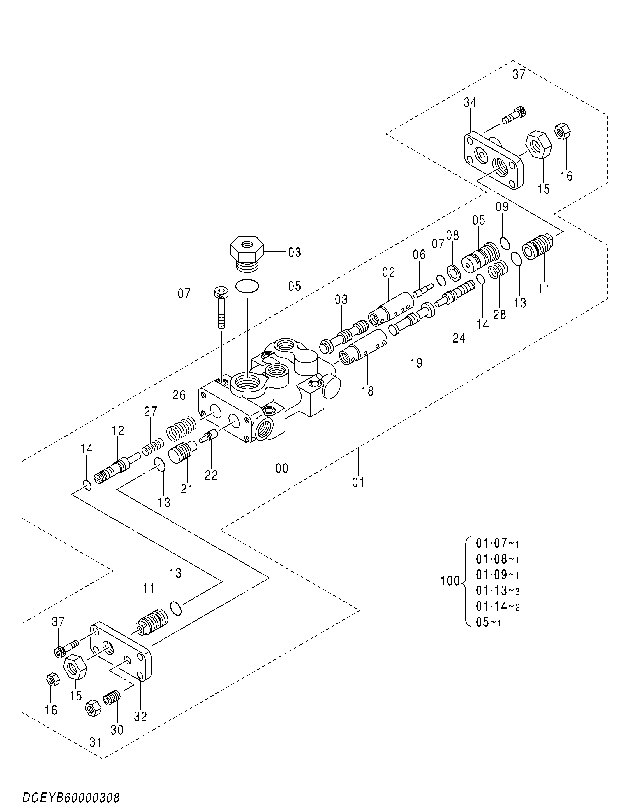 Схема Регулятор насос HITACHI ZX330-5G