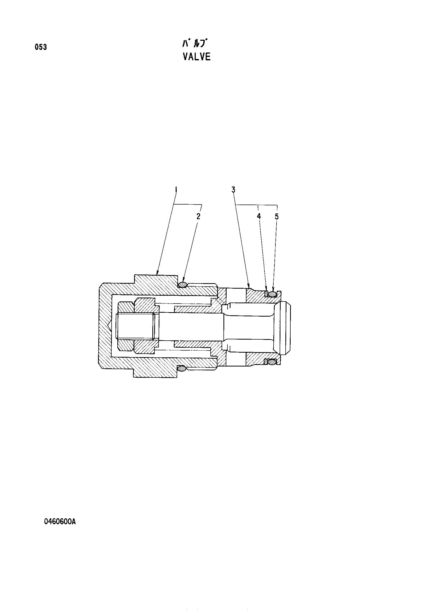 Схема Клапан HITACHI EX700