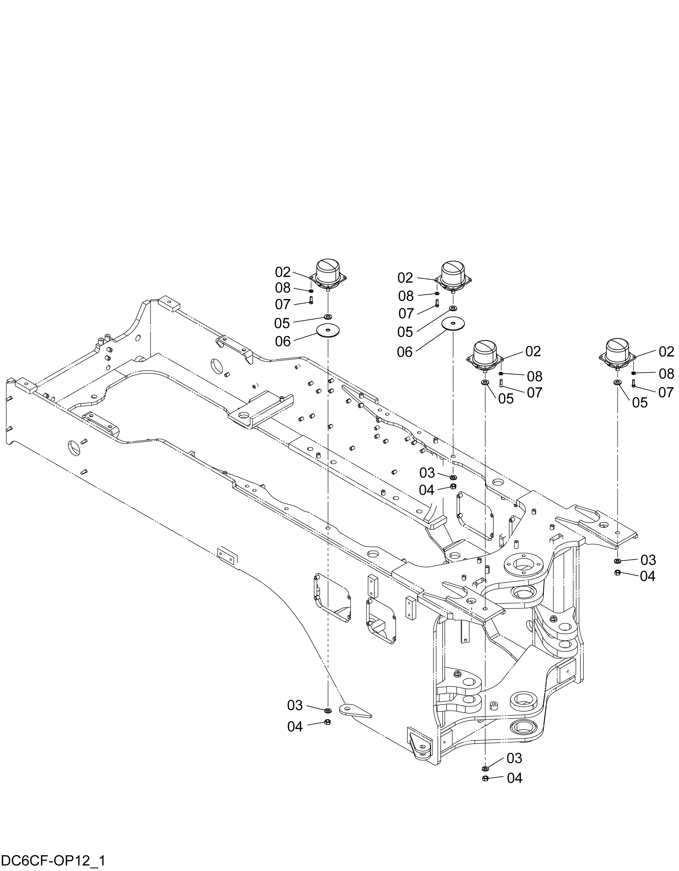 Схема Коккпит HITACHI ZW180-DO