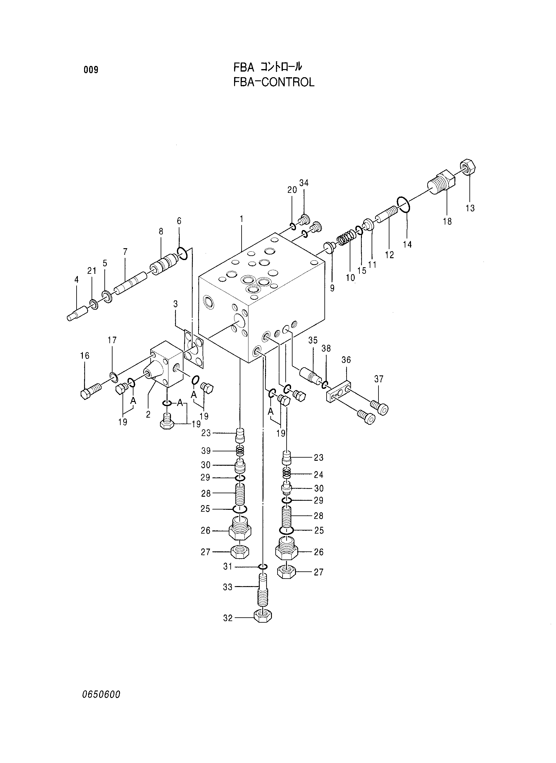 Схема Фба-контрол HITACHI LX80-2