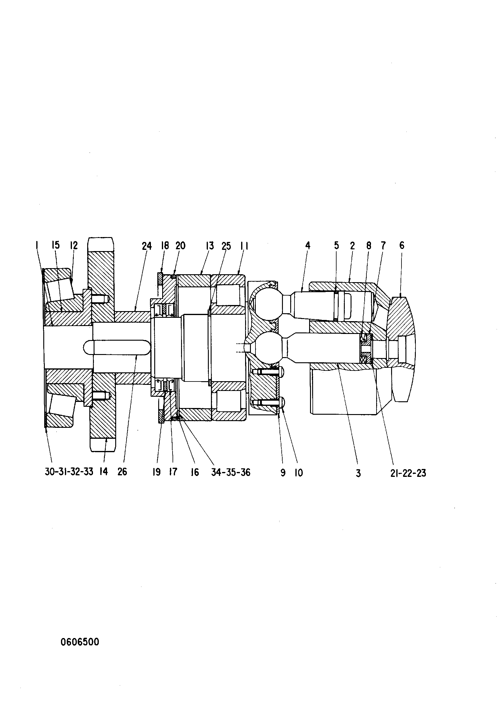 Схема Поворотный группа (A1) HITACHI KH125-3(D)