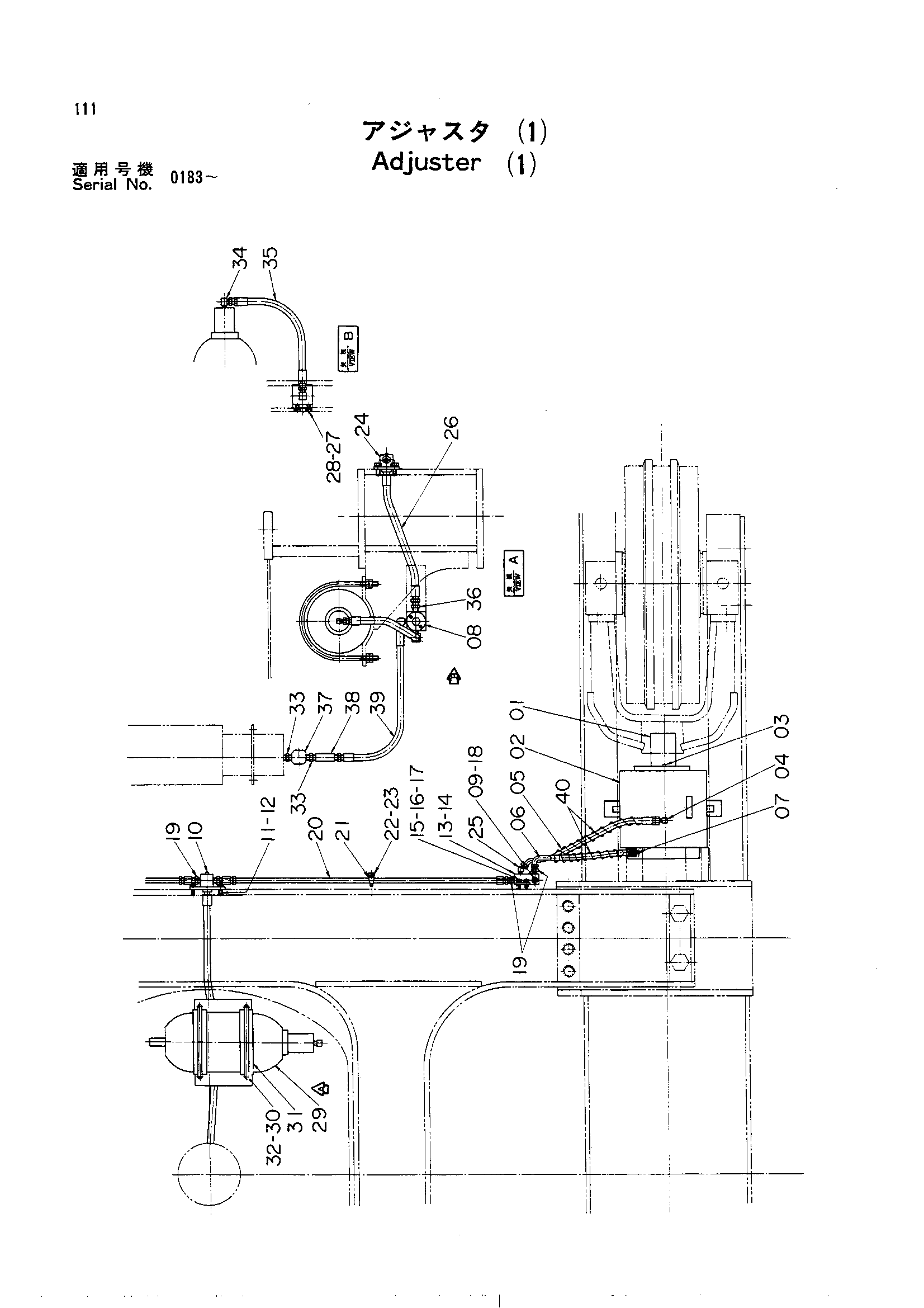 Схема Механизм натяжения (1) HITACHI UH30