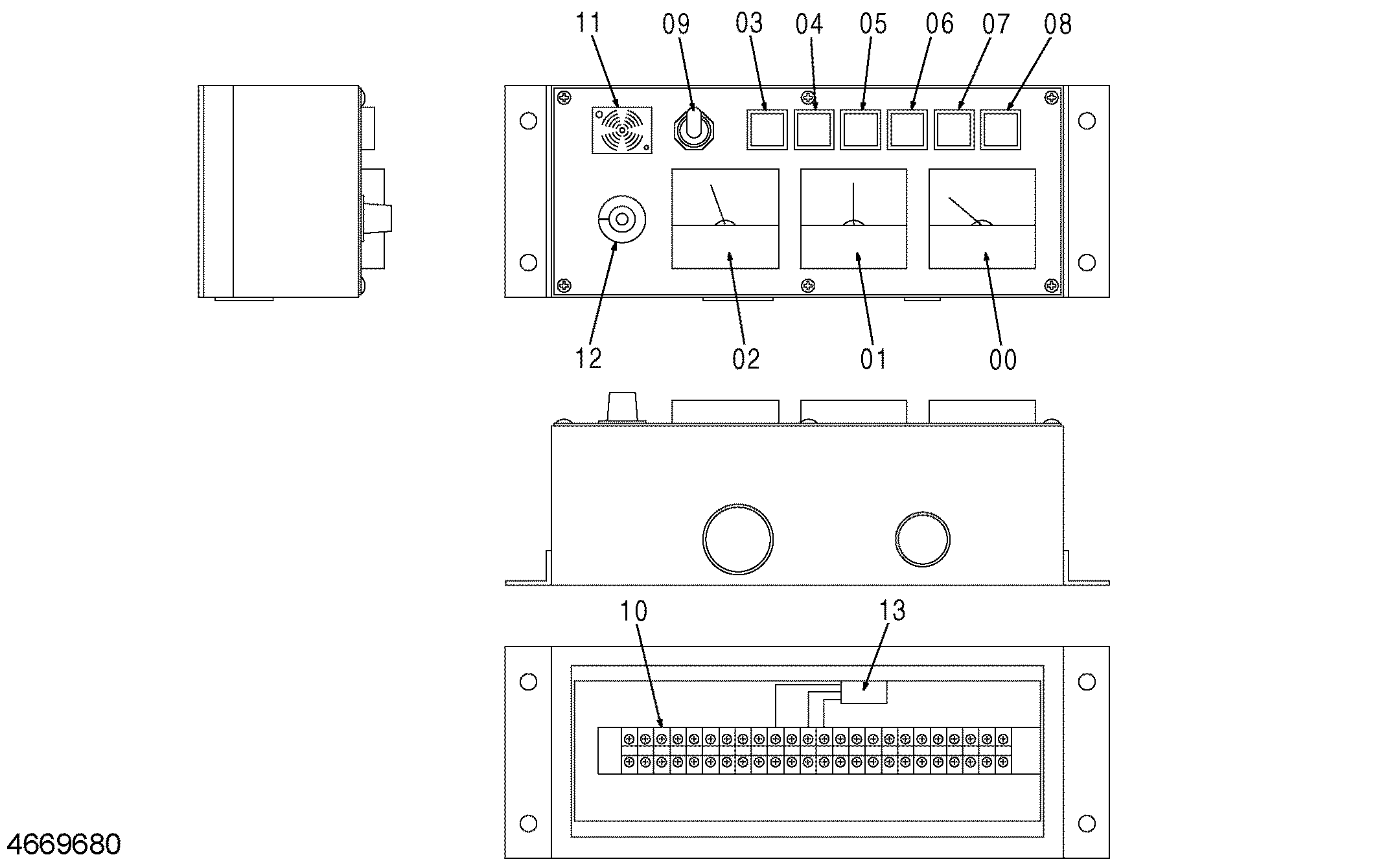Схема Монитор (φ1500)(17KW) HITACHI ZX400W-3
