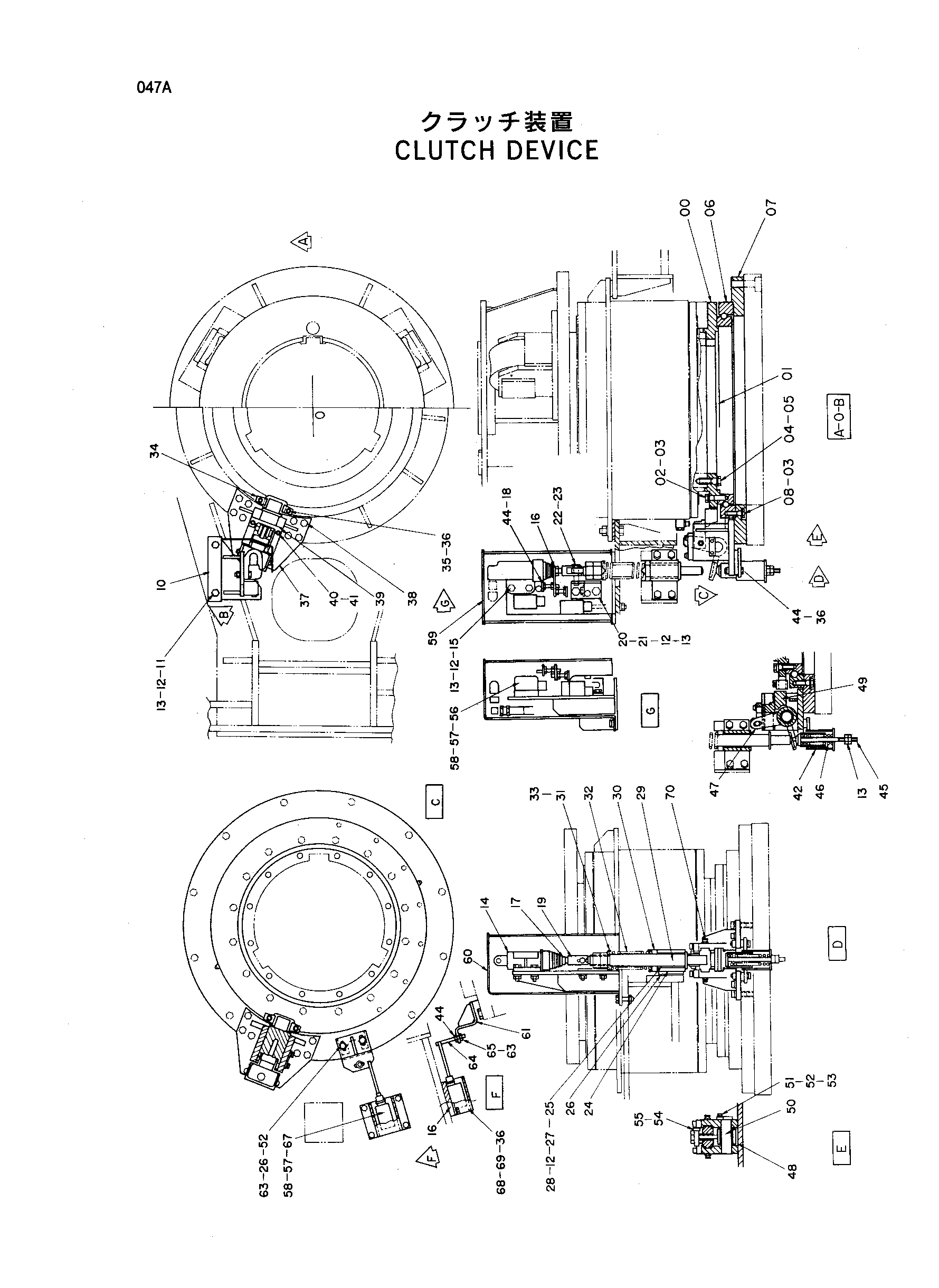 Схема Муфта устройство HITACHI HE6010B