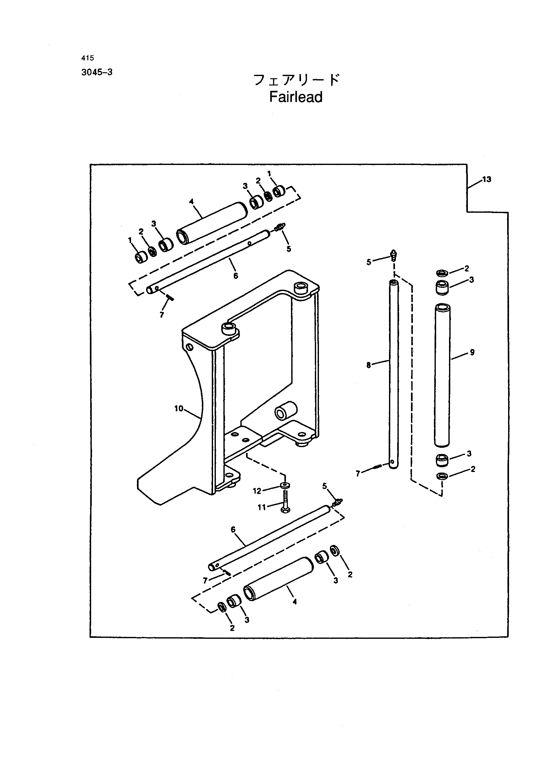 Схема Фаирлеад HITACHI DX75L