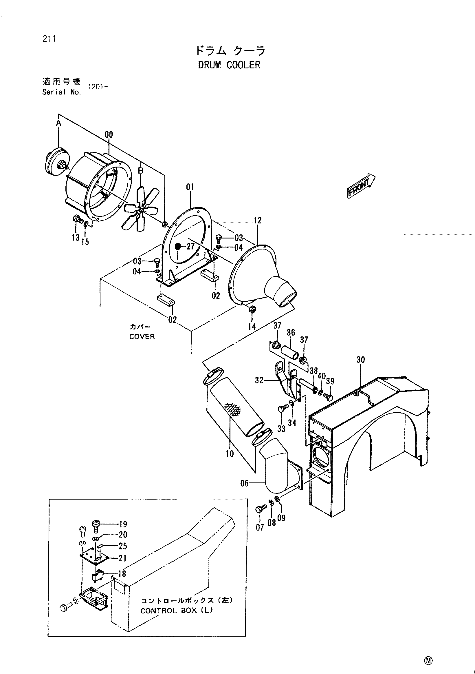 Схема Барабан радиатор HITACHI SCX300