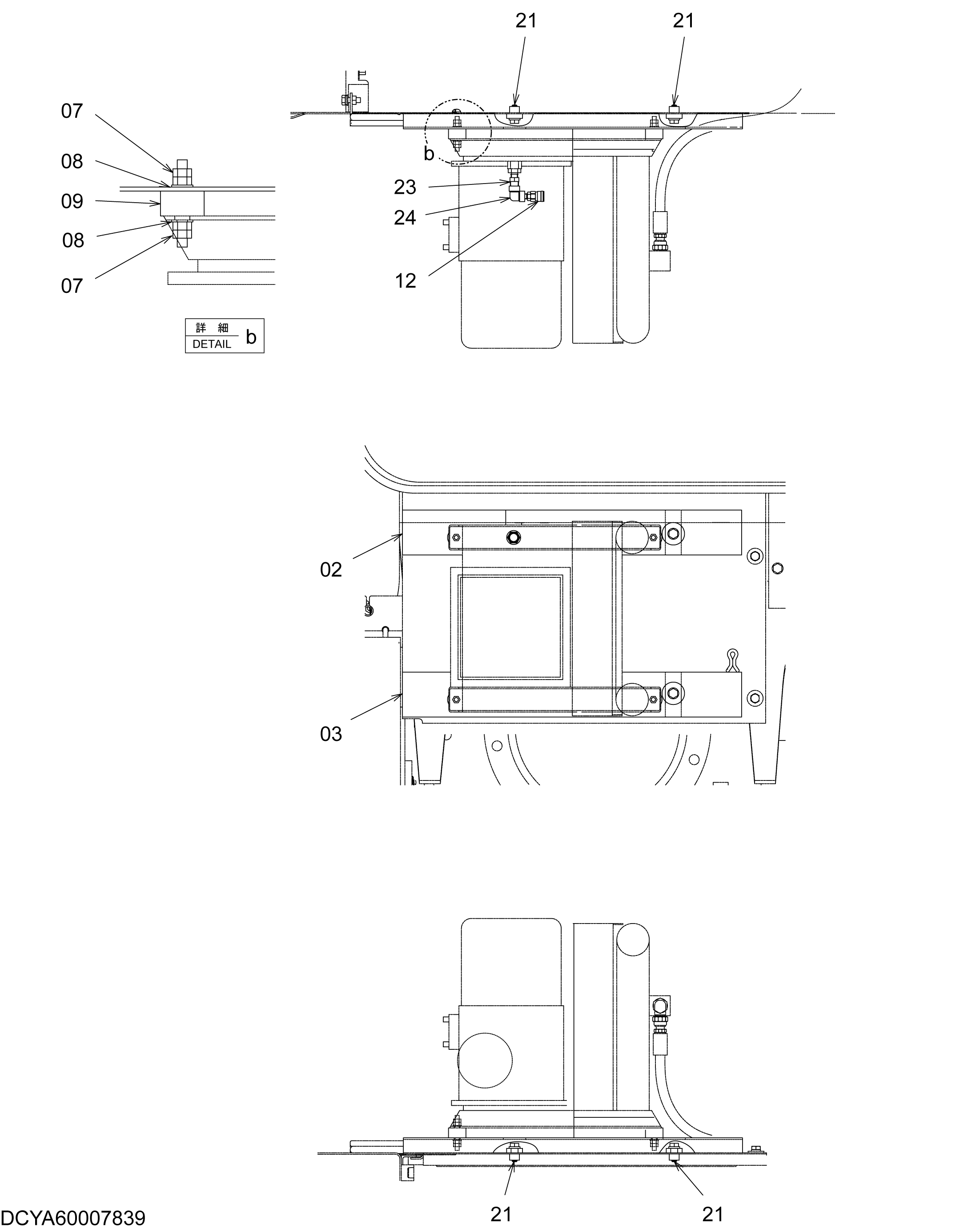 Схема Компрессор HITACHI ZX160