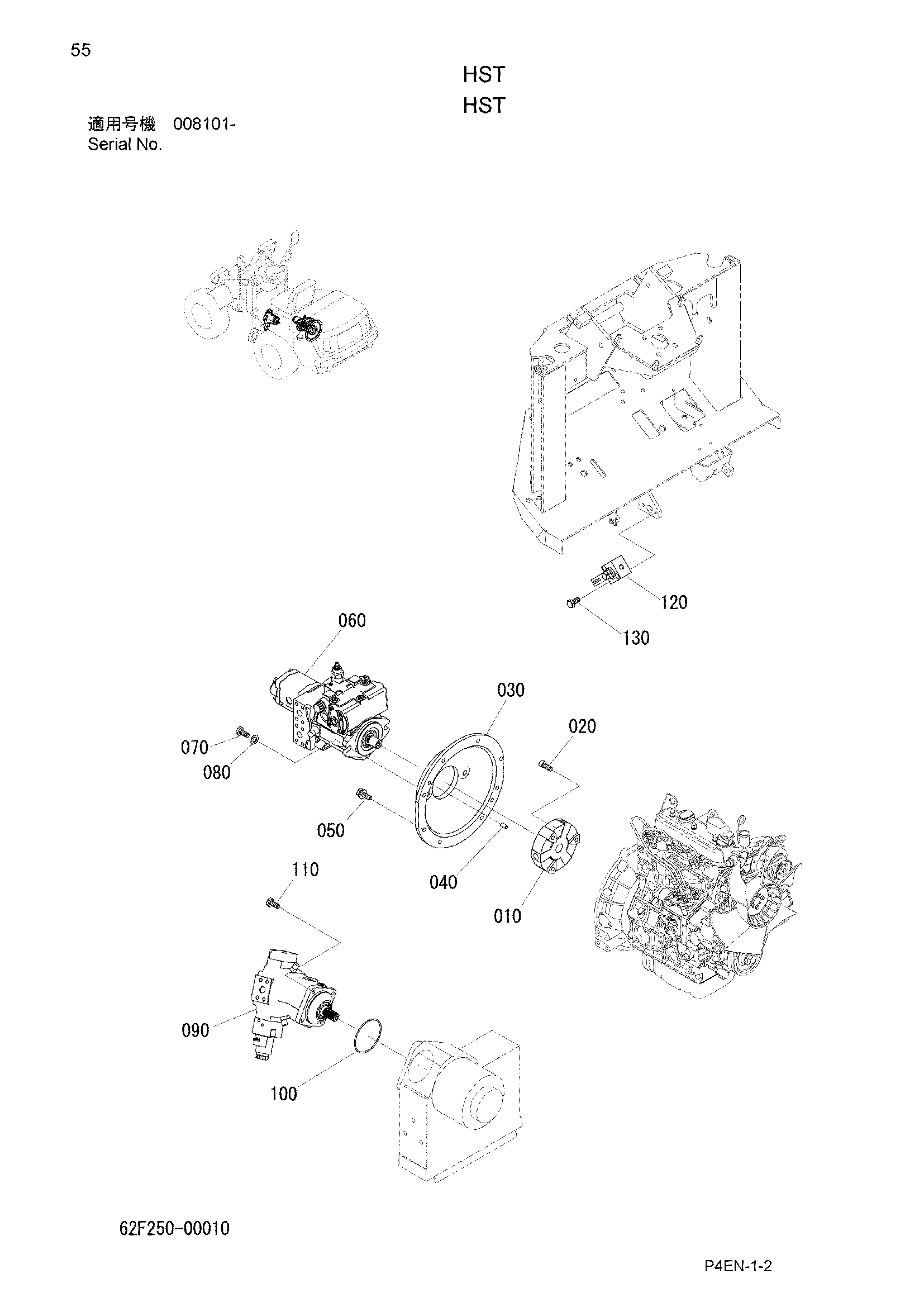 Схема HST HITACHI ZW20L
