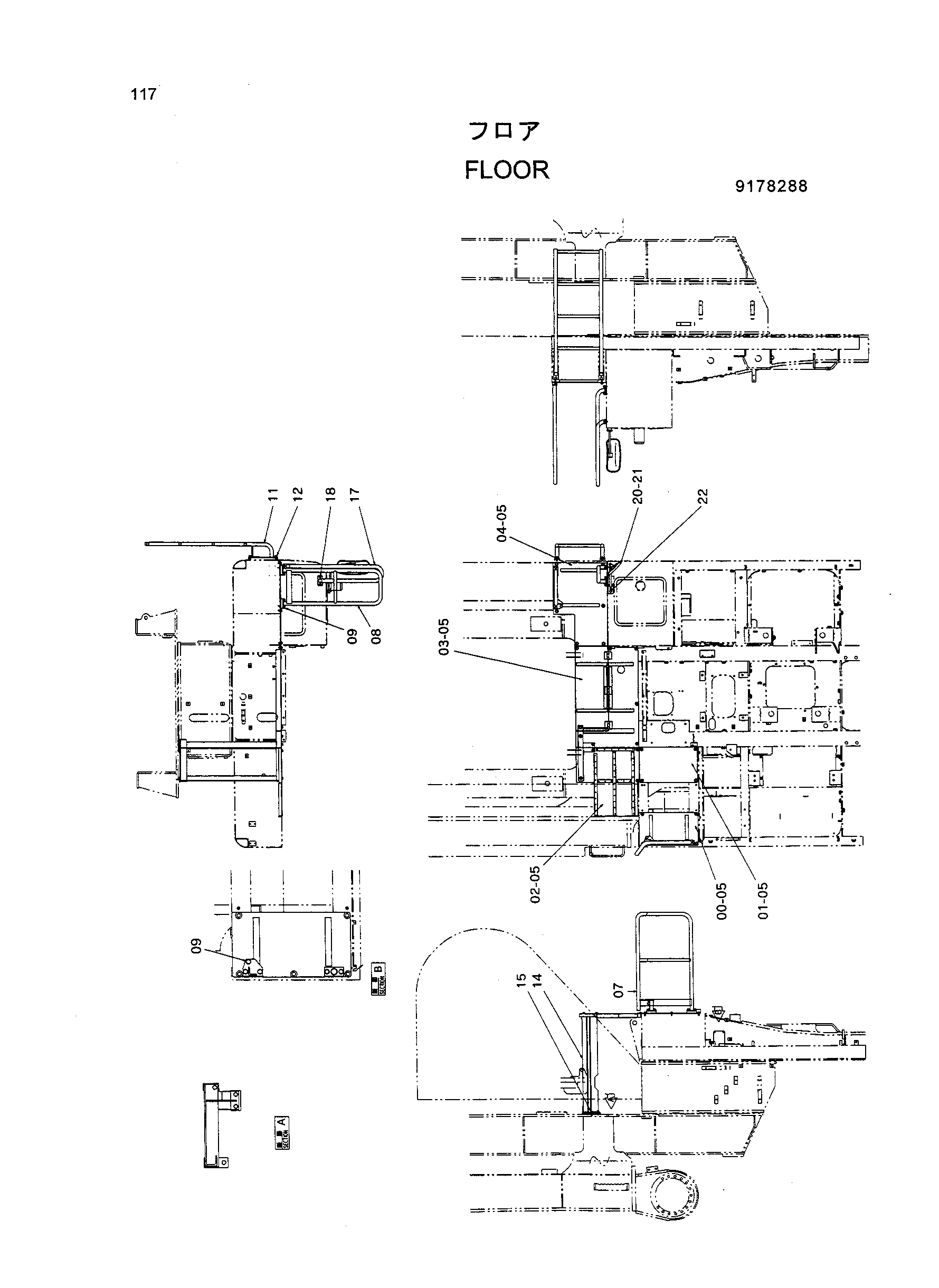 Схема Пол HITACHI HR420G-5