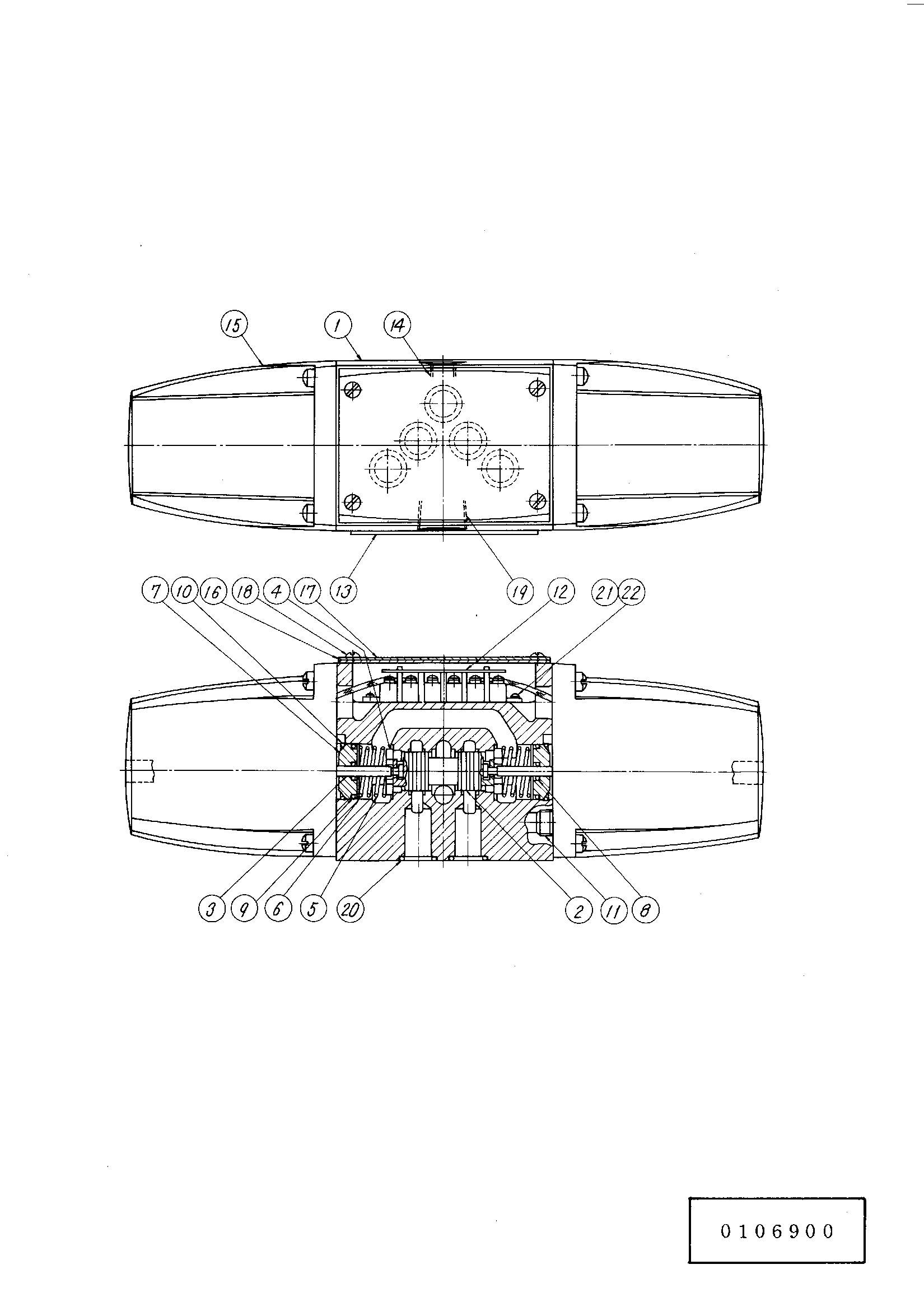 Схема Электромагнитный клапан HITACHI KH1000