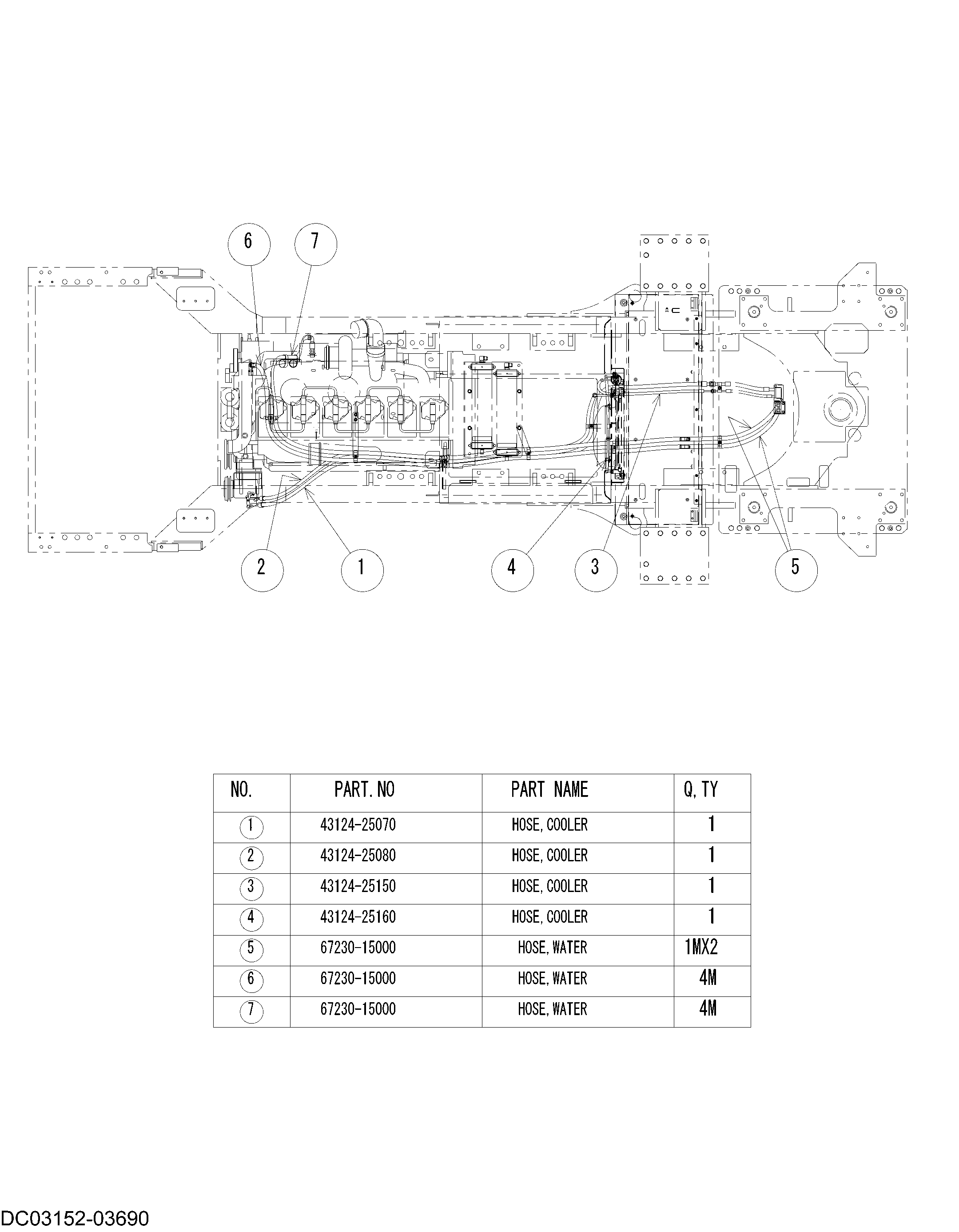 Схема Изолятор крепление (8) HITACHI ZW550