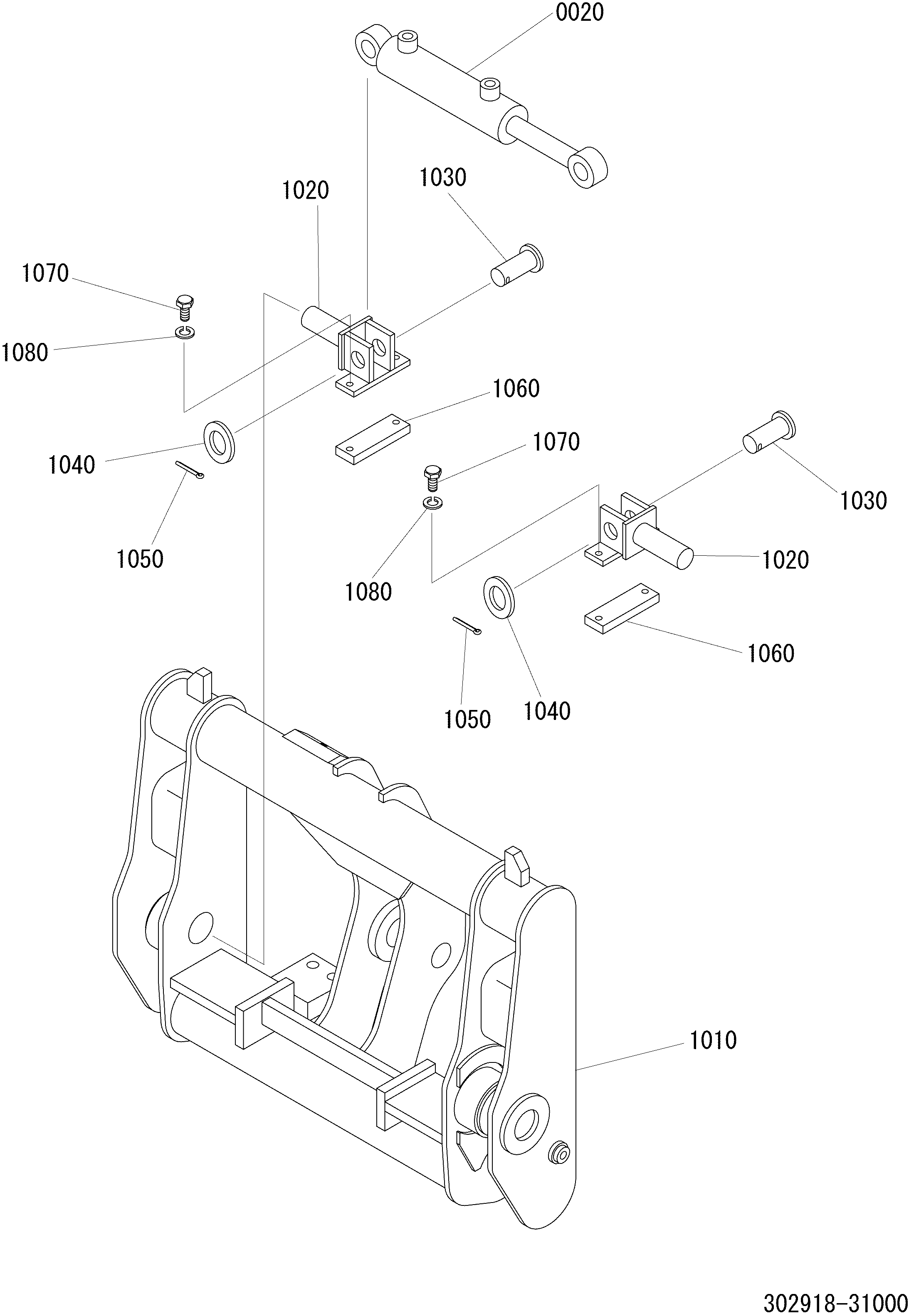 Схема ＡＴＴＡＣＨＭＥＮＴ ＧＲＯＵＰ ＱＵＩＣＫ ＣＯＵＰＬＥＲ HITACHI LX20-7
