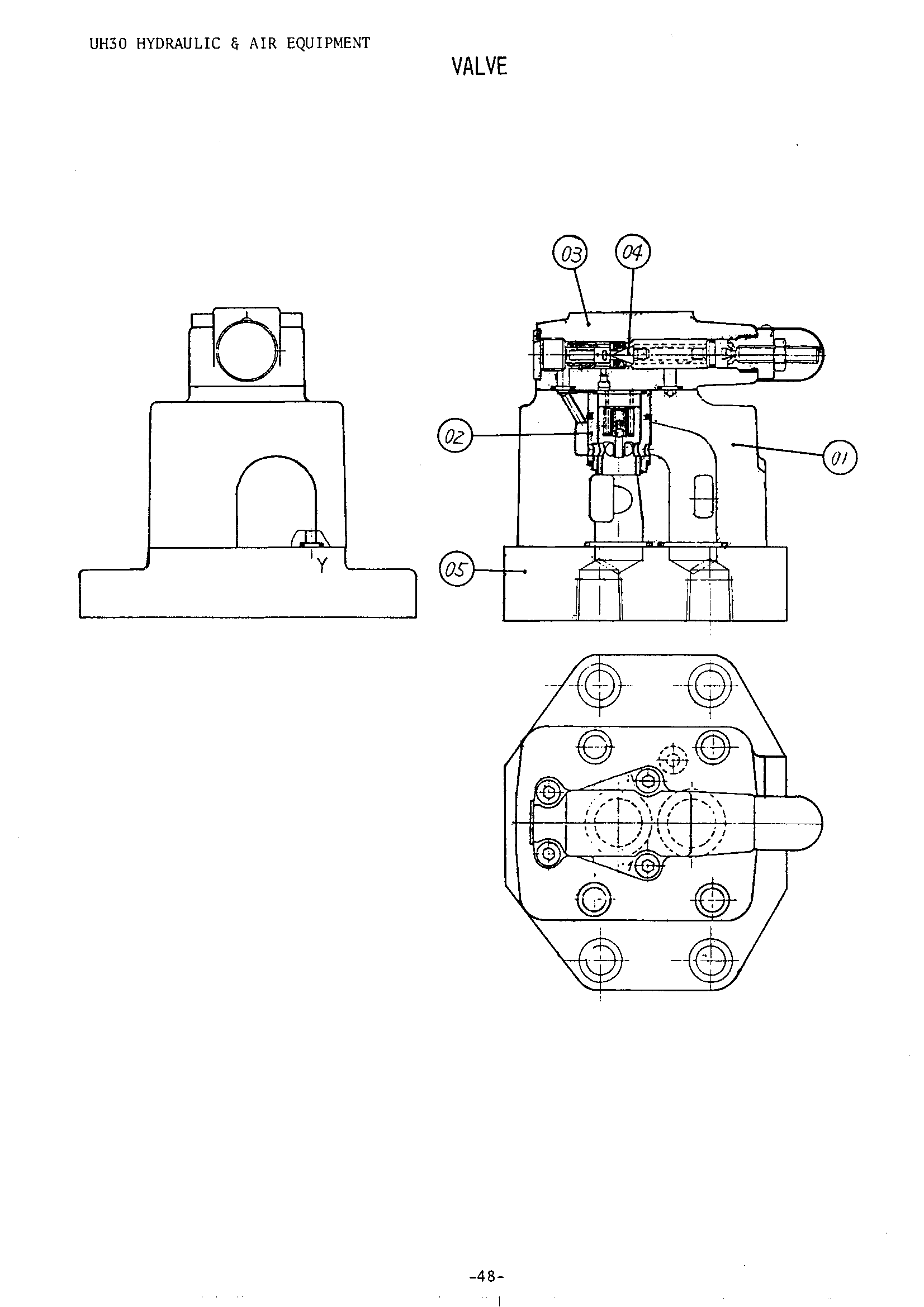 Схема Клапан HITACHI UH30