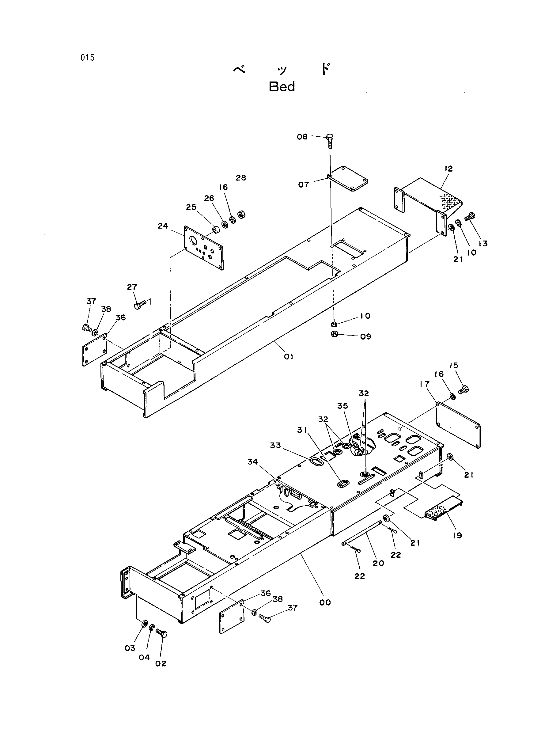 Схема Платформа HITACHI KH180-3
