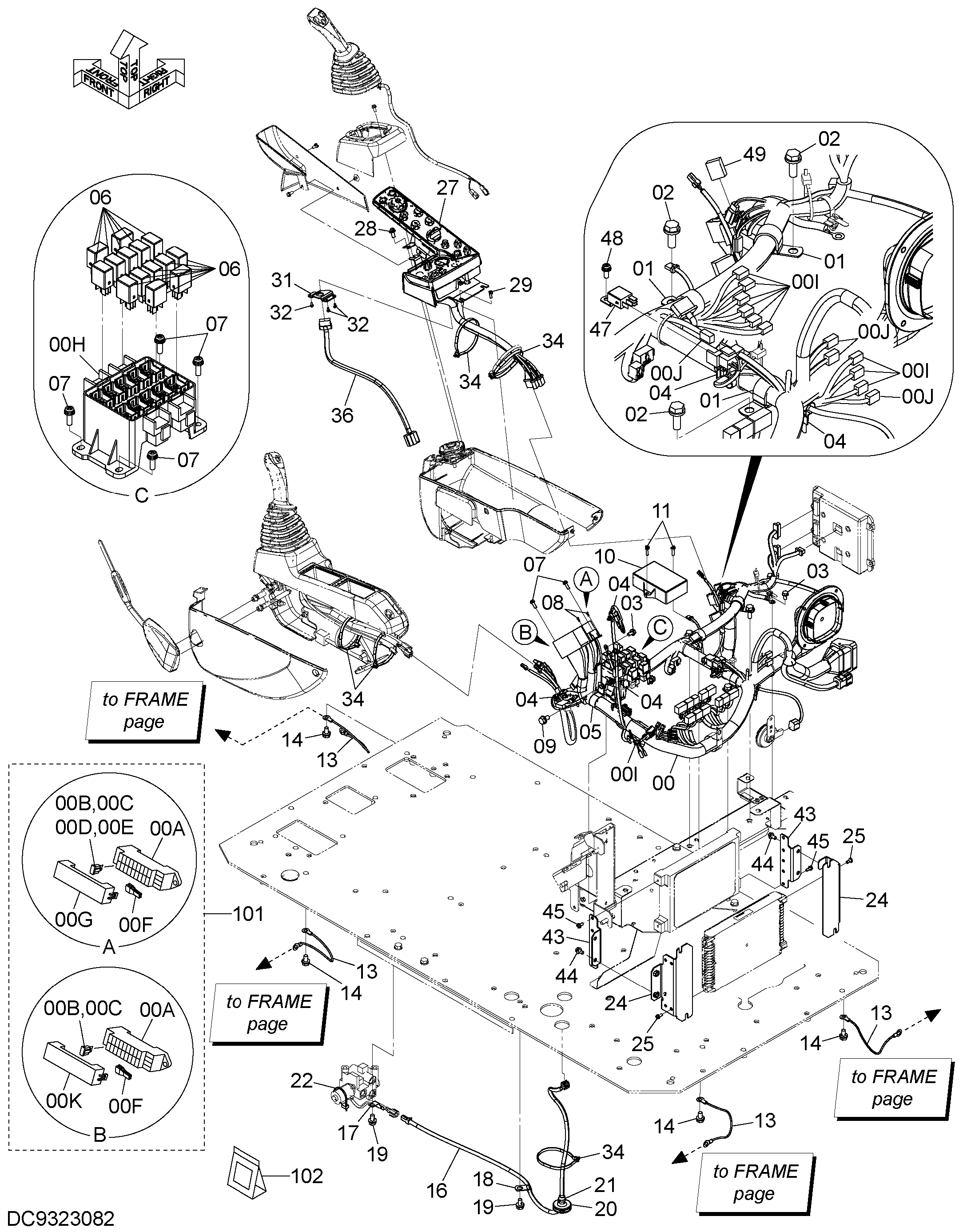 Схема Электрооборудование (5-1) HITACHI ZH200-A