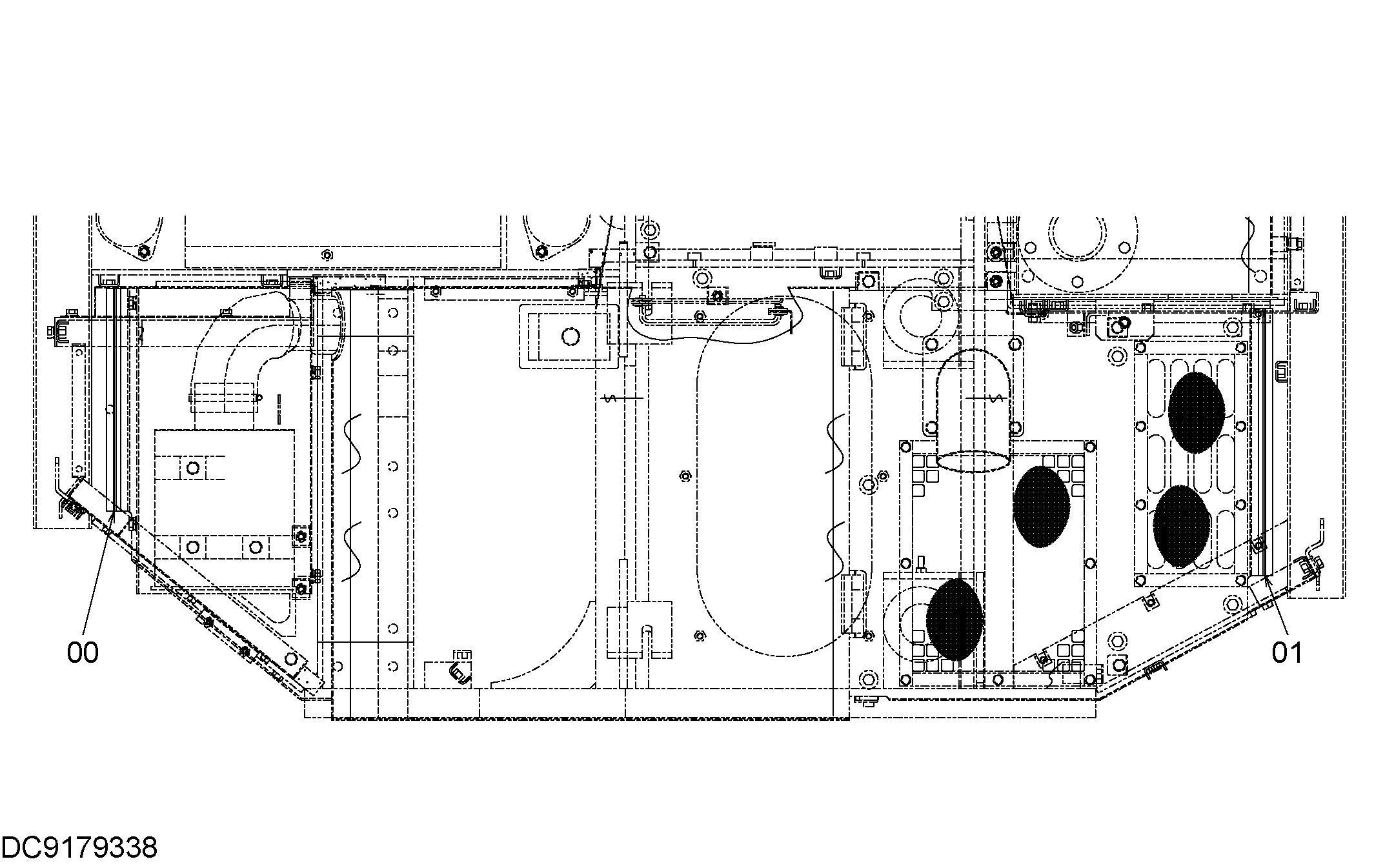 Схема Веатхер стрип HITACHI EX90L-5