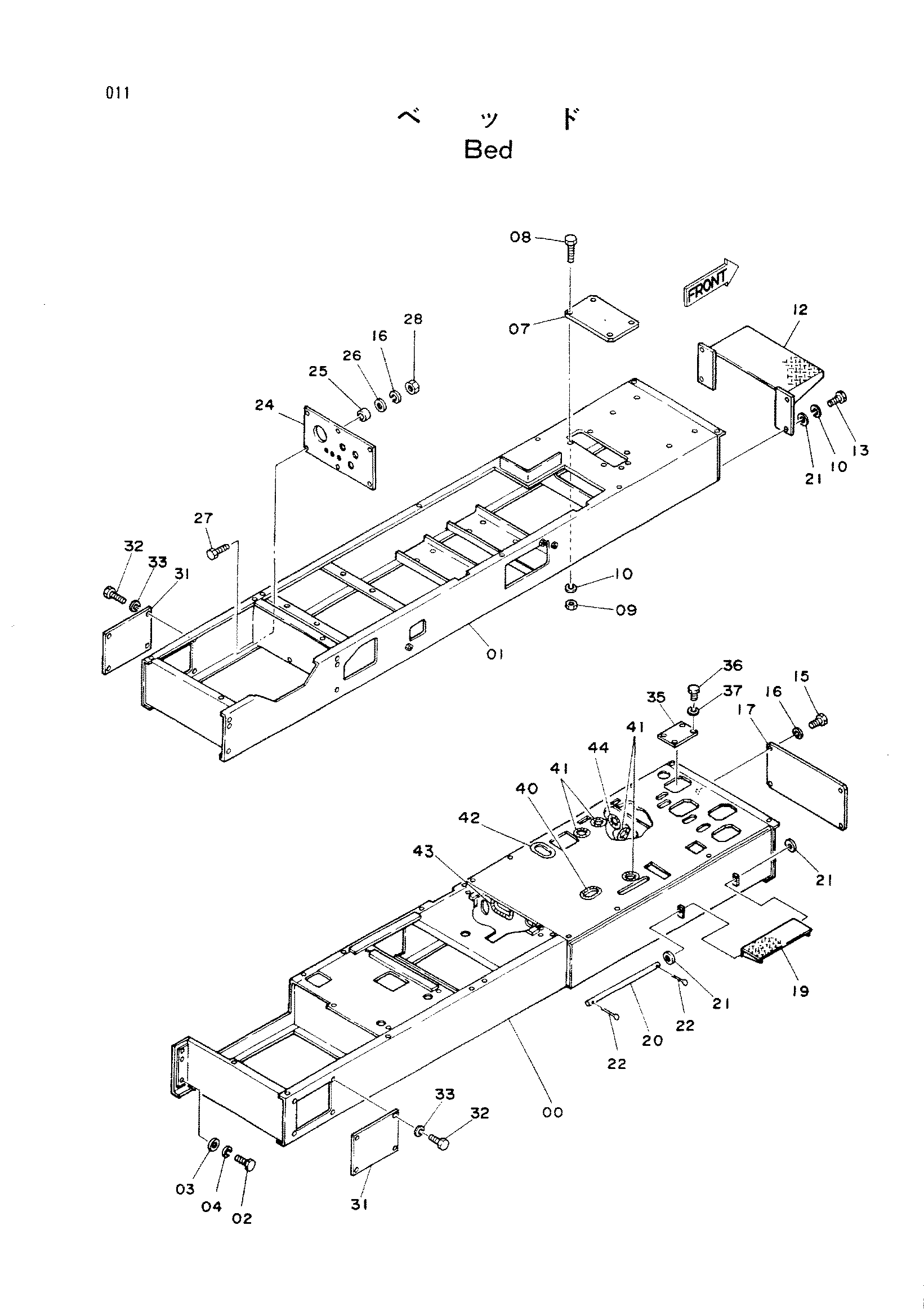 Схема Платформа HITACHI KH125-3(D)