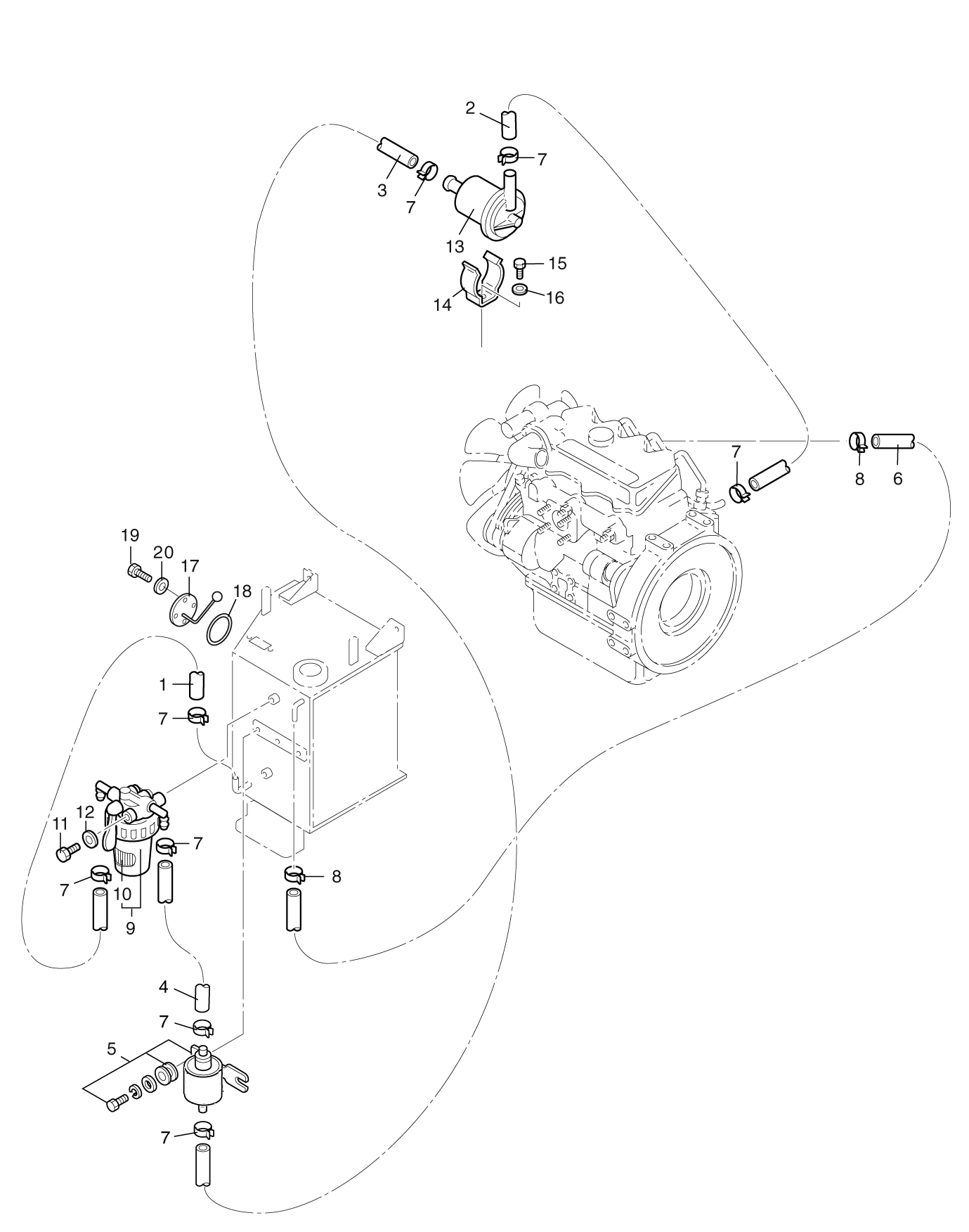 Схема Силовой блок(4) HITACHI TX40UR-3