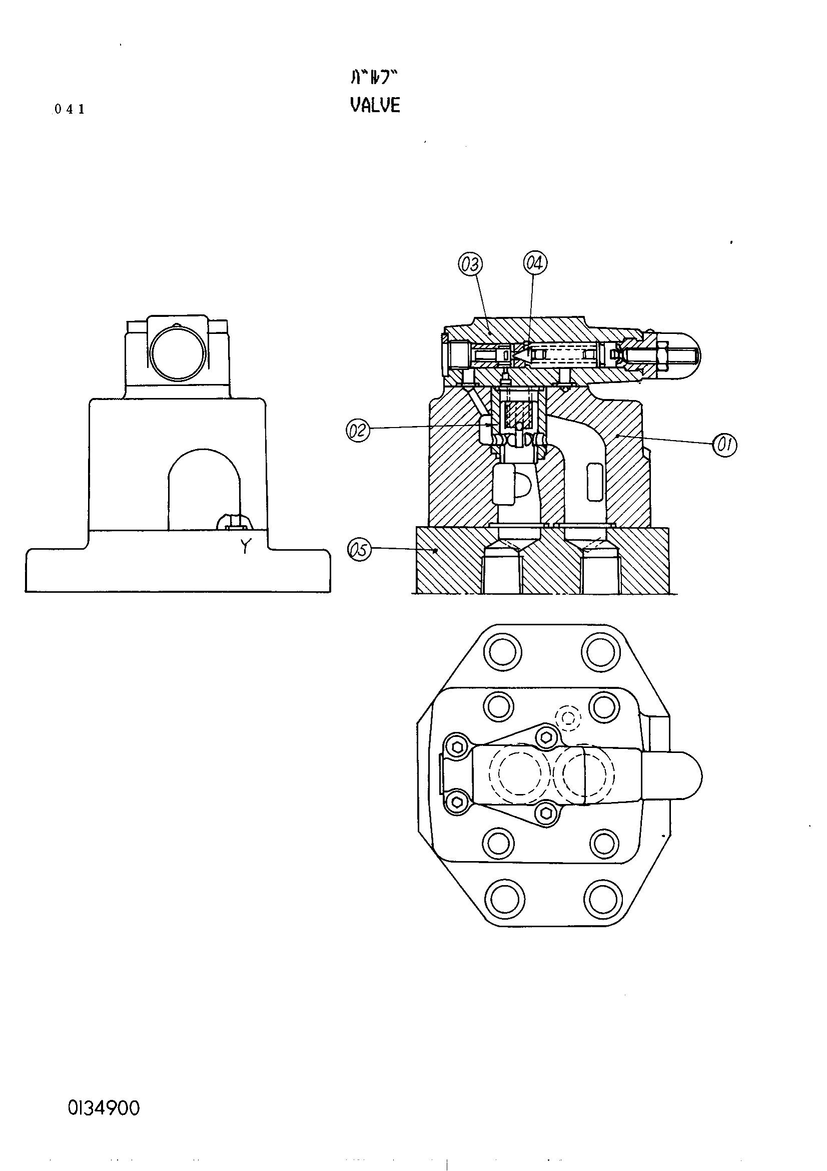 Схема Клапан HITACHI UH801